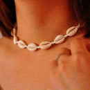 Women Beach Sea Shell Cowrie Pendant Choker Necklace Anklet Bracelet Jewelry