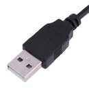 0.8m/2.6ft USB 2.0 AM Male To AM Male Copper Data Transfer Cable Cord Lead