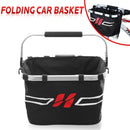 Folding Car Basket Bicycle Basket Aluminum Alloy Front Bag Mountain Bike Ac