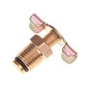 1pcs brass air compressor water drain valve 1/4" npt for piston compressorG9