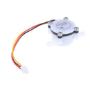 1/4" 1.75MPa Water Flow Sensor 0.3-6L/min Switch Meter Flowmeter Counter Sen OZ