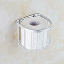 Aluminum Paper Towel Rack Basket Bathroom Phone Holder Shelf Tissue Boxes