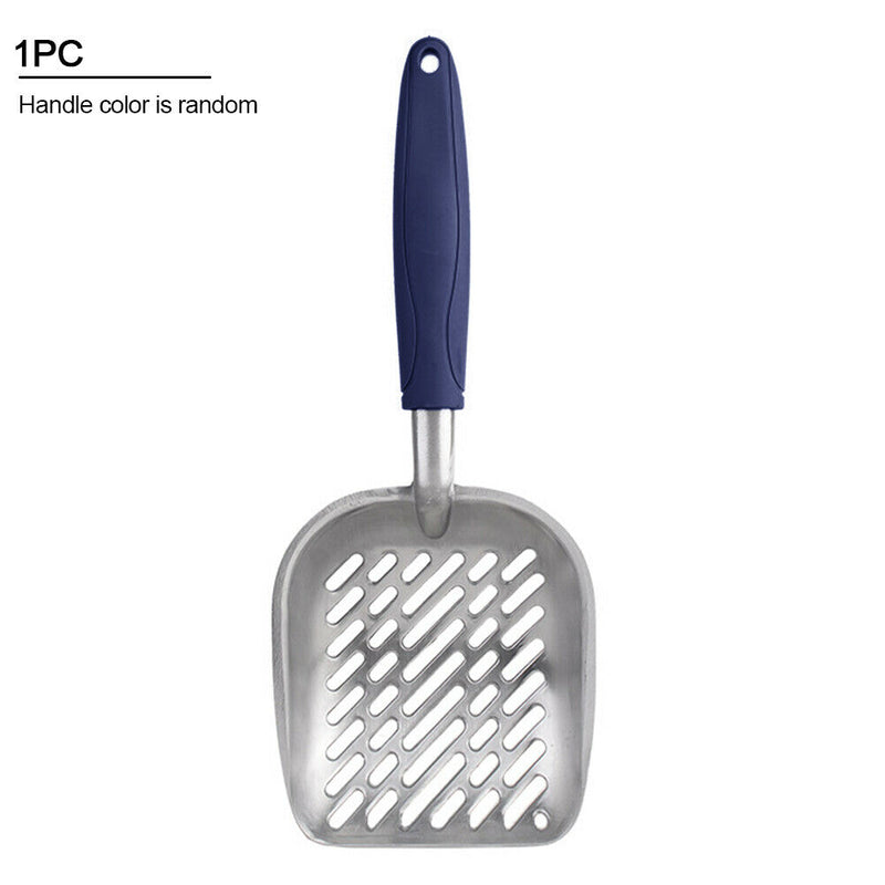 Cat Kitten Metal Litter Tray Scoop Spoon Waste Scooper Poop Shovel Dipper