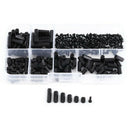 250x Plastic Nylon M3 Hex Column Standoff Spacer Screw Nut Assortment Kit
