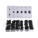 170Pcs 7Sizes Utility Rubber Grommet Assortment Electrical Firewall Wire Gasket