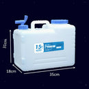 Lightweight 15L Water Carrier Water Container for Travel Outdoor Camping Picnic