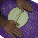 45x60cm Non-Stick Silicone Pad Baking Sheet Dough Mat with Scale Pastry MatJ Gw