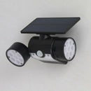 30Led Solar Light Dual Head Solar Lamp Spotlight Waterproof Outdoor Adjusta