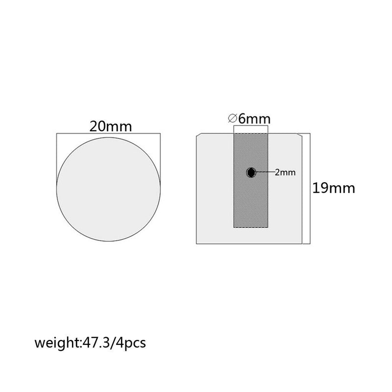 Metal Guitar Bass Dome Knobs Volume Tone Control Knob for 6mm Split or Solid