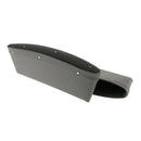 Car Seat Slit Pocket PU Leather Catcher Storage Organizer Box Caddy Grey
