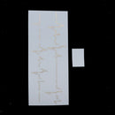 Guitar Stickers Musical Instrument Decoration Stickers ECG Shape