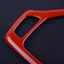 fit for Jeep Cherokee Interior Accessory Red Trim Gear Frame Cover 2016 - 2018