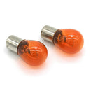 2x Amber Bulb 1156 P21W BA15S 581 CAR SUV Bayonet Base Lamp Turn Signal Light