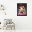 5D DIY Special Shaped Diamond Painting Girl Cross Stitch Mosaic Craft Kits