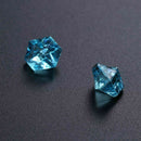 150pcs Plastic Crystal Ornament for Aquarium Light Blue Aquarium F4S5