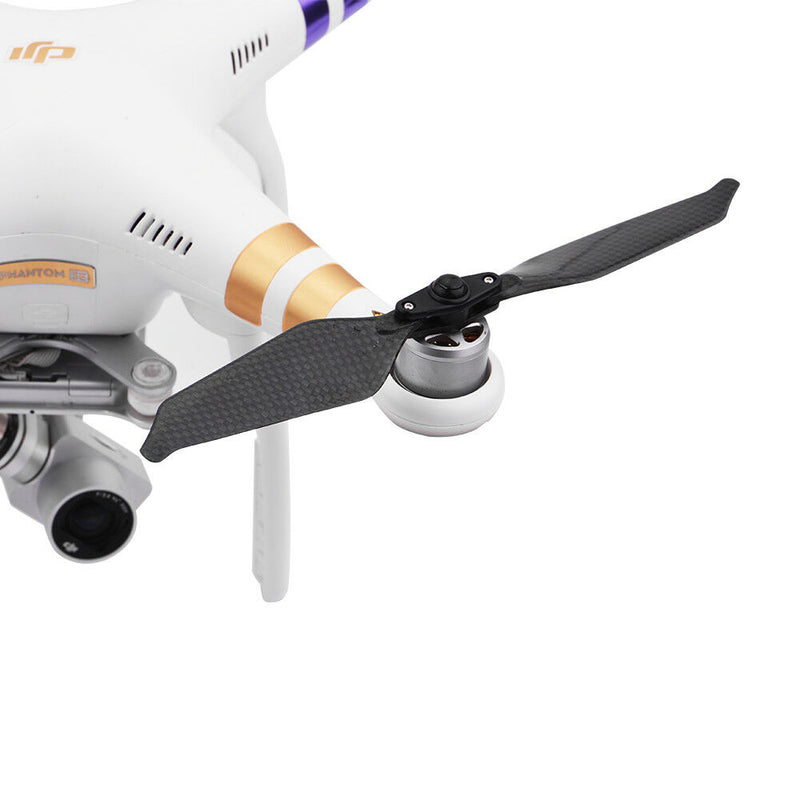 4x Carbon Fiber 9455 Foldable Low Noise Propellers For DJI Phantom 3 Pro/Adv/SE