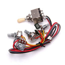 Output Jack Plate Socket 3 Way Toggle Switch Circuit Wiring for LP Guitar