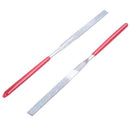 Plastic coating 3 x 140 mm Handle double on both sides of diamond set of fl