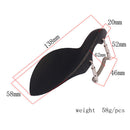Violin Chin Rest for 1/4 3/4 4/4 Volin Instrument Accessories Black Wood