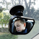 360 Degrees Rotatable Safety Facing Back Baby Viewer Mirror Suction Cup Infant
