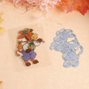 Horse Pattern DIY Cutting Dies Stencil Silicone Seal for Scrapbooking Decor