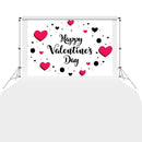 Happy Valentines Day Background Heart Photography Backdrop Wedding Decor
