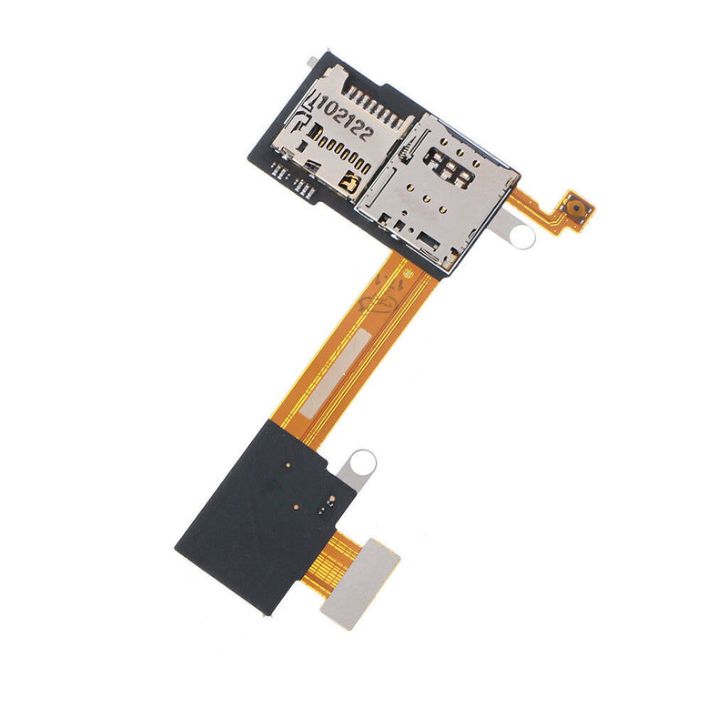 Sim TF Card Slot Holder Flex Cable New For Sony Xperia M2 S50H D2303 D2306 D2305