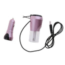 Car Detachable Air Freshener Purifier Humidifier+Dual USB Charger Pink