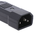3 Pin IEC 320 C14 Male Plug Rewirable Power Connector Socket AC Panel Soc JR