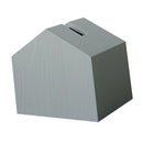 Tissue Box Holder Organizer House Shaped for Hotel Cafeteria Hotel Gray