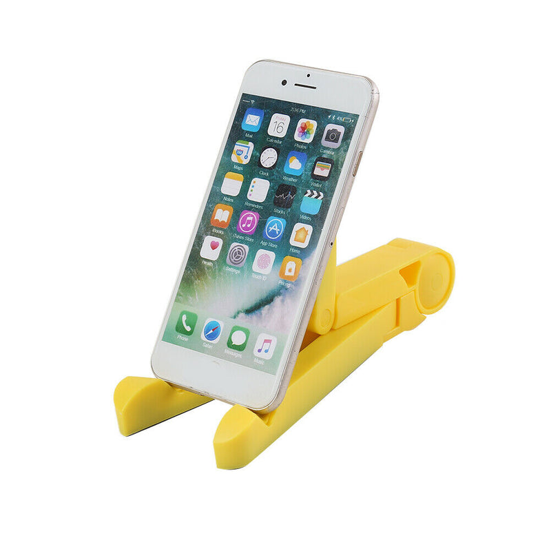 Foldable Phone Tablet Stand Holder Adjustable Angle Stability Desktop Bracket