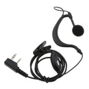 2PC Headphone for Two Way Radio Earhook Interphone Earphone for  UV5R+ UM