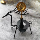 Sealing Wax Bead Warmer Melting Deer Shaped Stamp Wax Furnace Stove Pot A