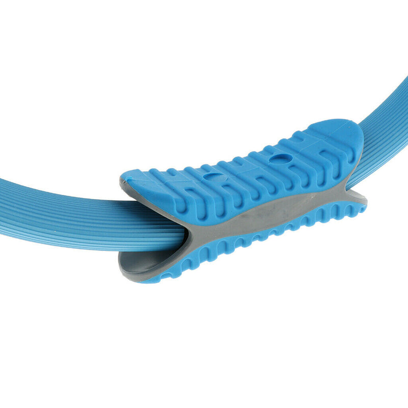 30cm Resistance Pilates Ring Dual Handle Yoga Gym Fitness Circle Yoga