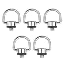 Portable 1/4 inch D-Ring Screw Camera Tripod Quick Release Plate Screw (5)