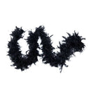 Feather Boa Super Soft Ladies Fancy Dress Black A7B6