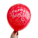 10pcs latex multicolor balloons happy birthday party balloon inflatable decor MO
