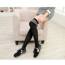 Women Girls Sexy Stripes Thigh High Stockings Opaque Over The Knee Socks P LPV