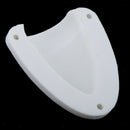New Boat Clamshell Ventilator Wire Vent Cover UV & Weather Resistant L,White