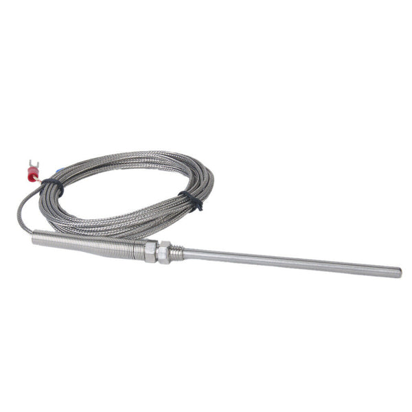 100mm Spade K-Type Thermocouple Sensor Probe w/ Compensation Lead Wire