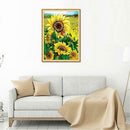 5D DIY Full Drill Diamond Painting Sunflower Cross Stitch Embroidery Mosaic