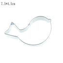 bird shape stainless steel cookie cutter mold biscuit accessories tools 3CAU