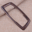 Wooden Pattern Console Head Light Switch Frame Trim Fit for BMW X1 F48 2016-2019