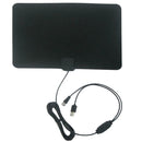 80 Miles Range Large Flat Indoor HD Digital TV Antenna Amplifier Booster
