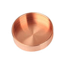 Nordic Copper Round Storage Tray Desk Metal Storage Organizer Jewelry Organ Z7C9