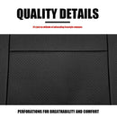 Universal PU Leather Car Seat Cover Front Seat Cushion Protector Mat Pad