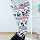 CasualÃ‚Â Trousers Delicate Snowflake Print Nine Pants Women Leisure Pencil Pants