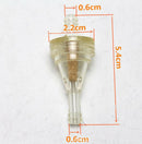 10x 1/4'' Universal Clear Inline Gas Fuel Filter For Golf Cart Kawasaki BX