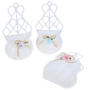 Artificial Rattan Wall Hanging Basket Flower Vase Home Decoration Random ColoR3C