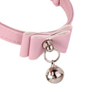 3x CAT KITTEN PUPPY COLLAR ADJUSTABLE SAFETY BUCKLE NECK STRAP WITH BELL PINK